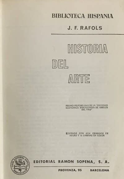 Ecolectura Historia Del Arte Tapa Dura