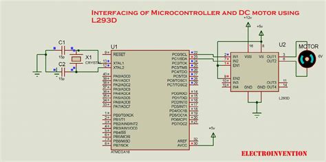 L293d Motor Driver Circuit Diagram