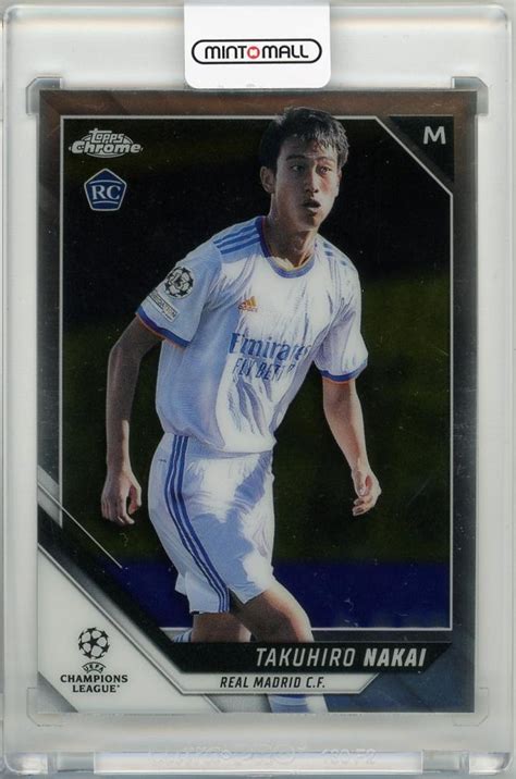 Mint Topps Chrome Uefa Champions League Real