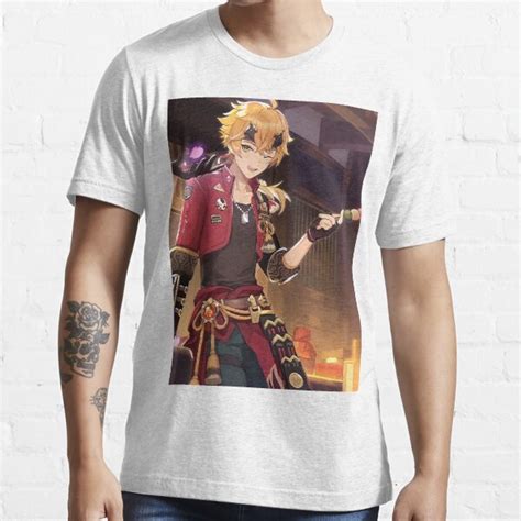 Thoma Genshin Impact T Shirt For Sale By Persephonexx Redbubble