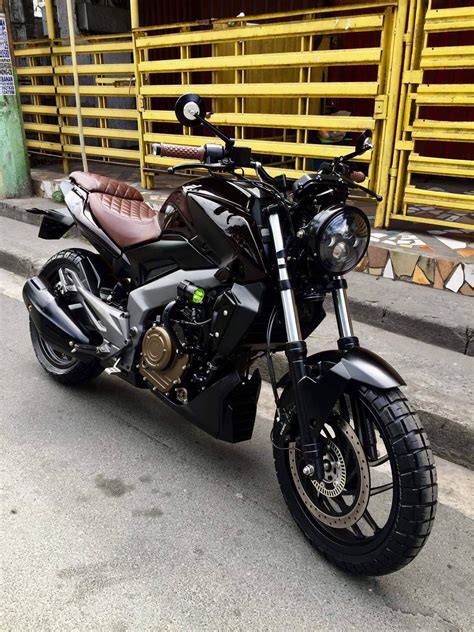 Meet Cc Bajaj Dominar Lino Scrambler By Mc Customs Ph Maxabout News