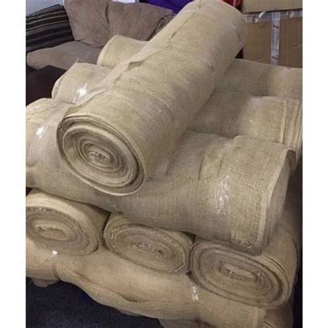 Brown Jute Hessian Cloth For Packaging Packaging Type Roll At Rs