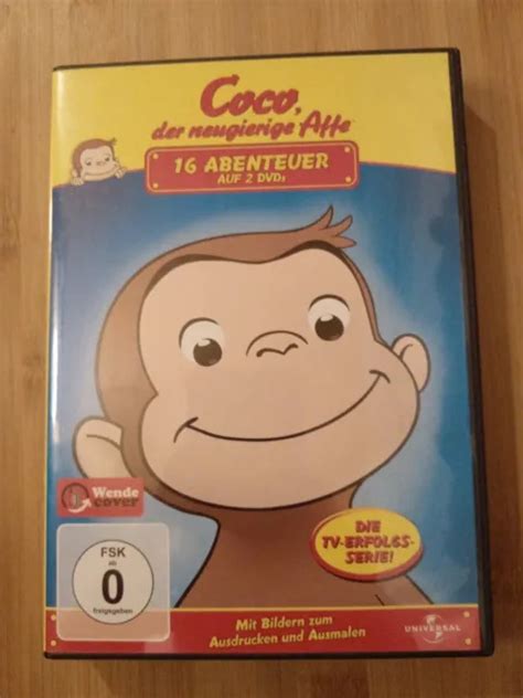 Coco Der Neugierige Affe Vol Dvd Set Mit Folgen Eur