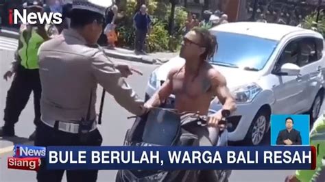 INews On Twitter Tidak Terima Dihentikan Polisi Wisatawan Asing