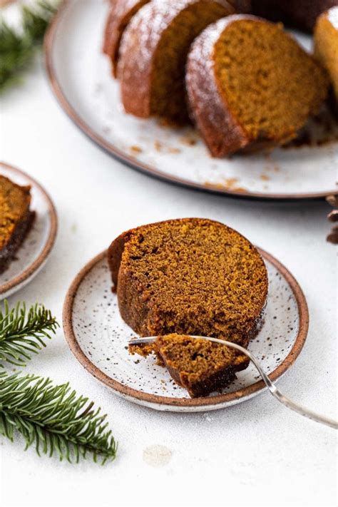 Easy Gingerbread Bundt Cake Recipe Dinner Then Dessert