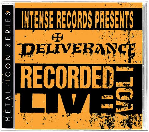 Deliverance Intense Records Presents Recorded Live Vol 1 Import