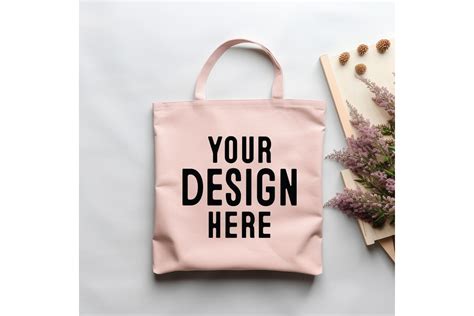 Pink Tote Bag Mockup Graphic By Bestmockupstore · Creative Fabrica