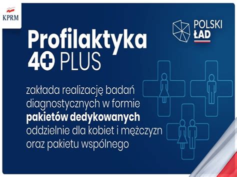 Pakiet nieodpłatnych badań Profilaktyka 40 PLUS Wądroże Wielkie