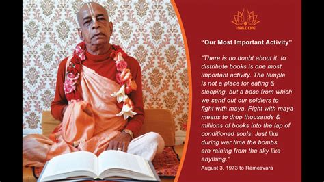 The Greatest Activity Srila Prabhupada Book Distribution I