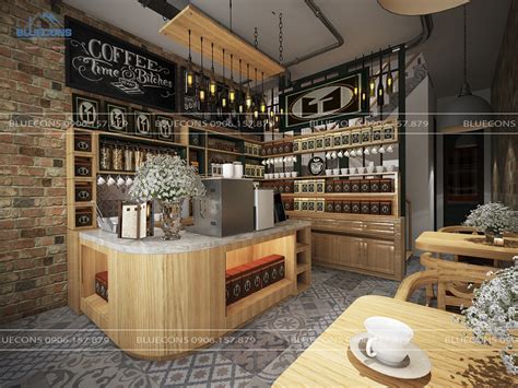 CÁch BỐ TrÍ QuẦy Cafe Thiết Kế And Thi Công Nội Thất Cao Cấp Bluecons