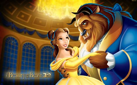 Beauty And The Beast 3D Disney Princess Wallpaper 34653649 Fanpop