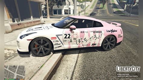 Завантажити [itasha] Nissan Gtr R35 Bocchi The Rock 4k для Gta 5