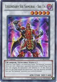 Legendary Six Samurai Shi En Storm Of Ragnarok Yugioh