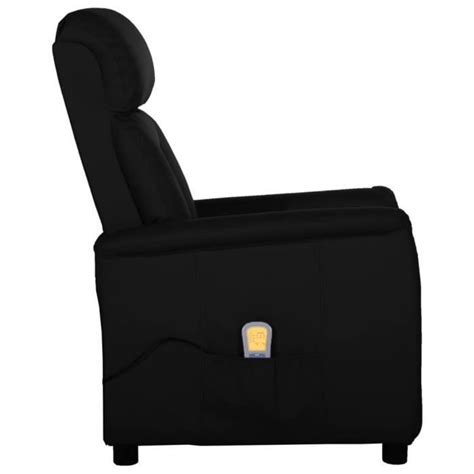 Hua Fauteuils Lectriques Fauteuil De Massage Inclinable Noir