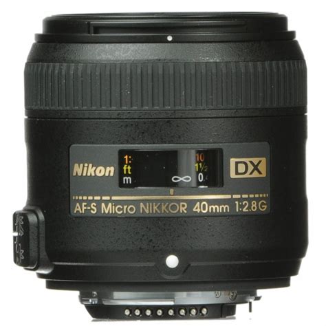 Nikon AF S 40mm f 2 8G Micro DX Macro objektiv fiksne žarišne duljine