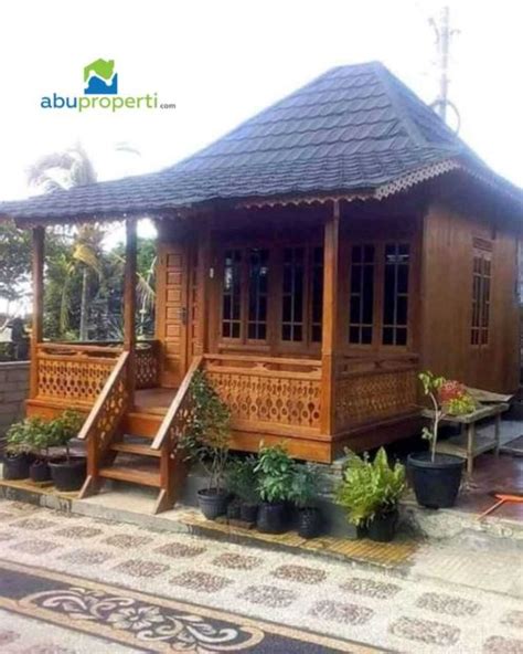 Rumah Kayu Meranti Khas Palembang Dengan Berbagai Jenis Dan Desain