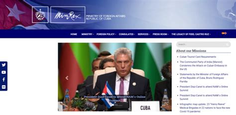 Participará Presidente Díaz Canel En Cumbre Virtual Del Mnoal