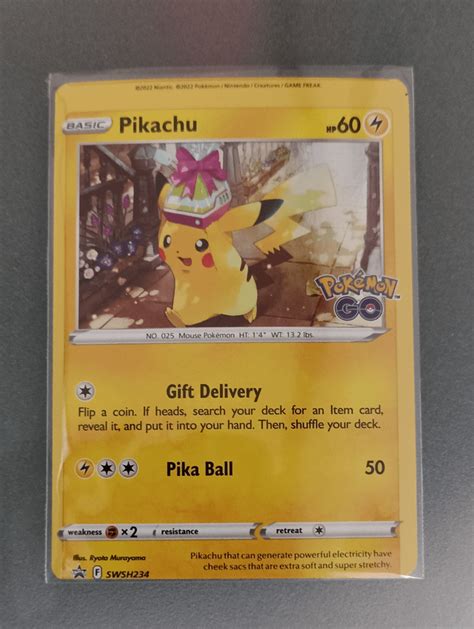 Pokemon Go Pikachu Misprint Rpokemontcg