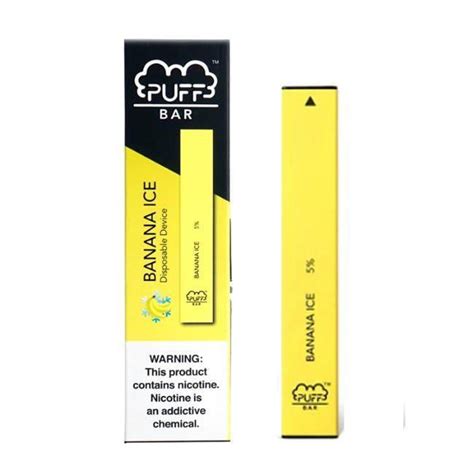 Puff Bar Disposable - Banana Ice - 300 Puffs - Beta Vape