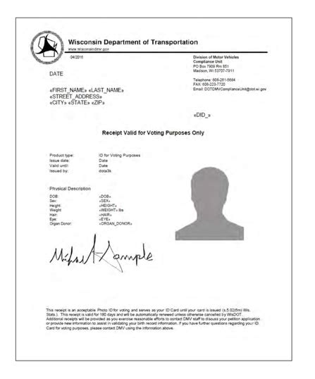 Original Adot Drivers Licence Card Receipt Template Simple Receipt