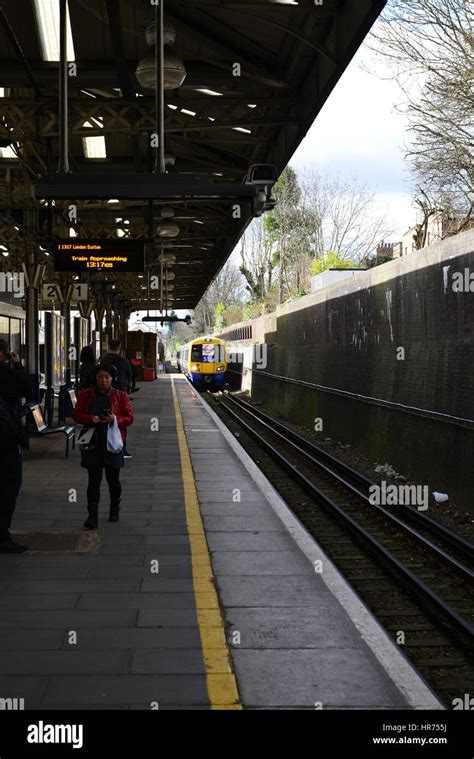 Uk London Queens Park Station Overground Stock Photo Alamy