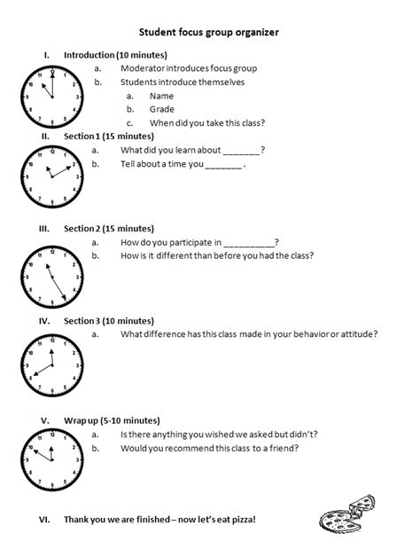 Focus Group Discussion Report Template New Creative Template Ideas