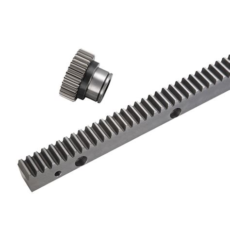 factory direct supply metal straight rail rack hard tooth surface