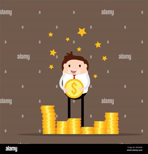 Success Hard Work And Determination Concept Vector Art Stock Vector