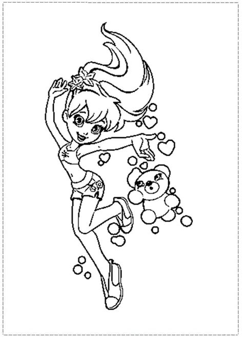 Polly Pocket Coloring Pages (4) - Coloringkids.org