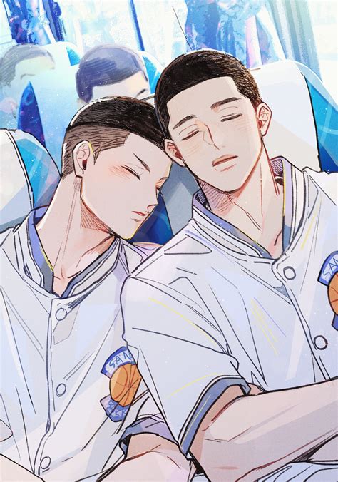 Sawakita Eiji And Fukatsu Kazunari Slam Dunk Drawn By Xktnjrxgvdrd3hy