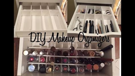 Diy Makeup Organizer Cardboard Tutorial Saubhaya Makeup