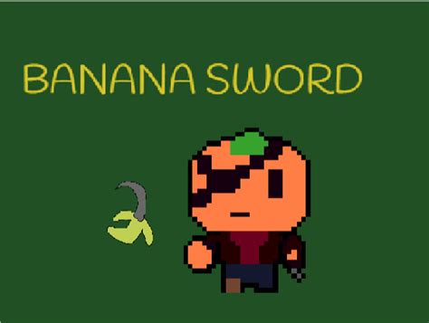 The Banana Sword by EthanWoodGames