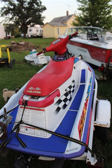 1996 Polaris Jet Ski Slx 780cc W Trailer 604 Mn Auto Auctions No