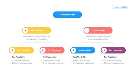 Free Organizational Chart PPT Template Free Download