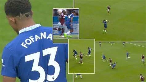 Wesley Fofana's individual highlights against West Ham shows Chelsea have signed a gem of a defender