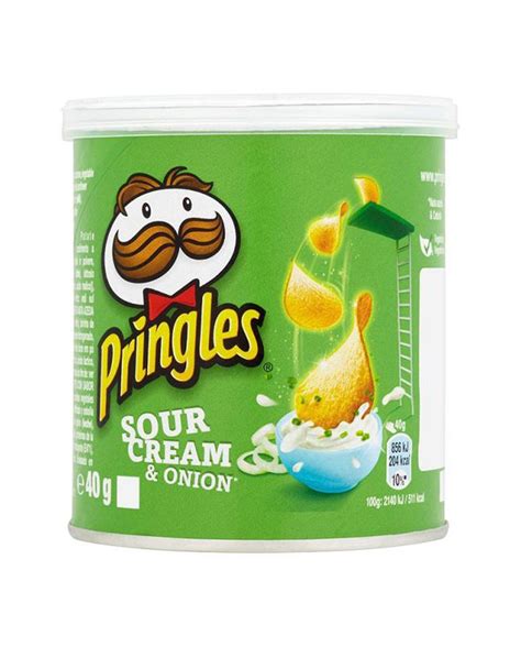 Pringles Chips Sour Cream And Onion Gr 40 X 12 Packs