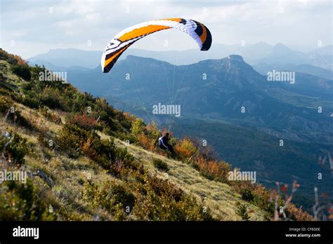 Paraglider launch site hi-res stock photography and images - Alamy