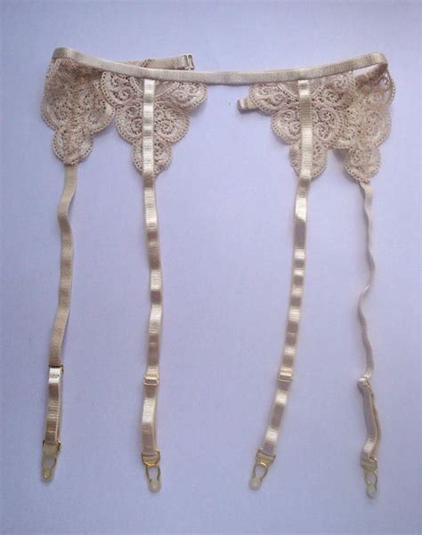 Lace Garter Belt Beige Garter Belt Nude Garter Belt Sexy Garter Belt