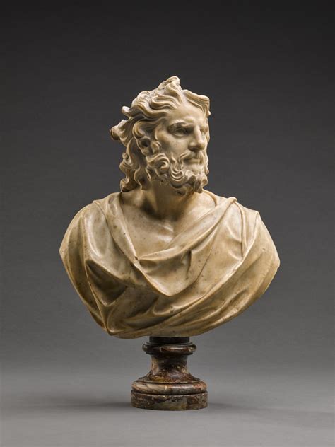 Filippo Parodi Bust Of A Man Nel Gusto Dell Antico Mutualart