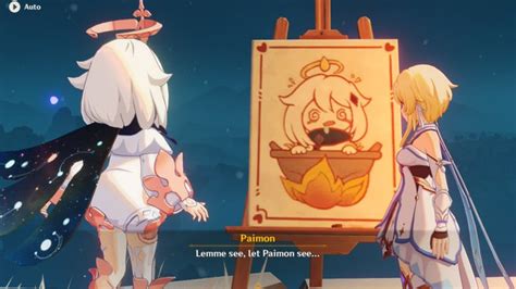 Genshin Impact Paimon Painting From The New Event Has Fans In Splits