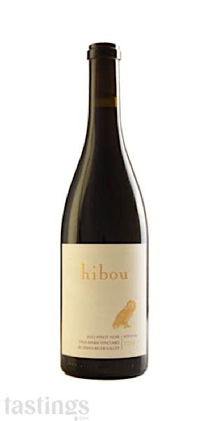 Hibou Wine 2021 Tina Marie Vineyard Pinot Noir Russian River Valley USA