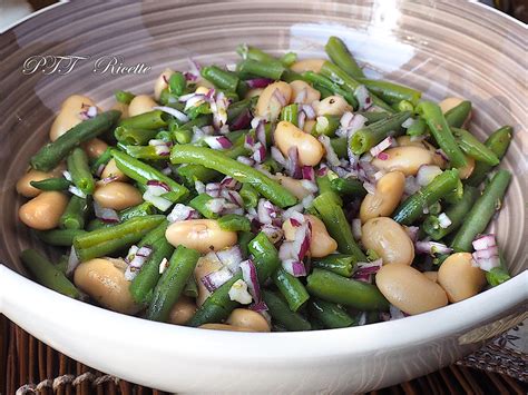 Insalata Di Fagiolini Fagioli E Cipolla Rossa Ptt Ricette