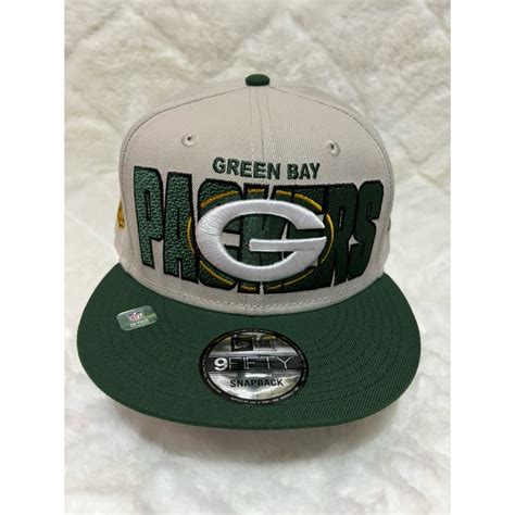 Newera 9fifty Snapback Nfl Green Bay Packers Draft Hat 2023 Shopee