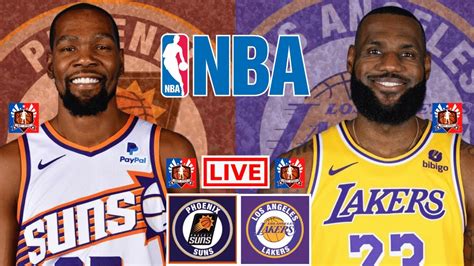 NBA LIVE SUNS Vs LAKERS Live Today PHO Vs LAL Live Phoenix Suns