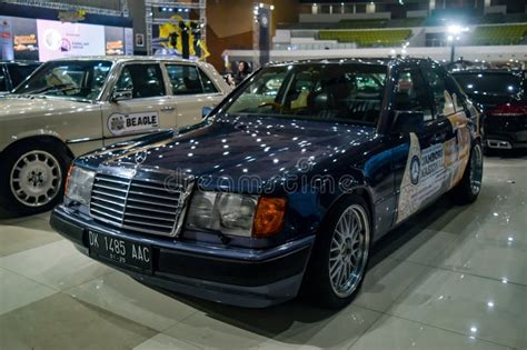 Dark Blue Mercedes Benz E W Sedan In Mercedes Benz National