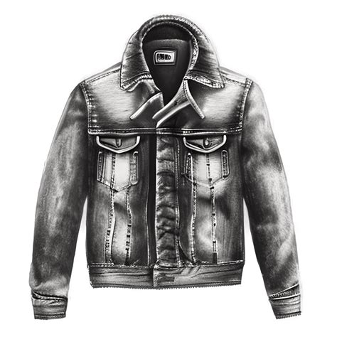 Denim Jacket Graphic · Creative Fabrica