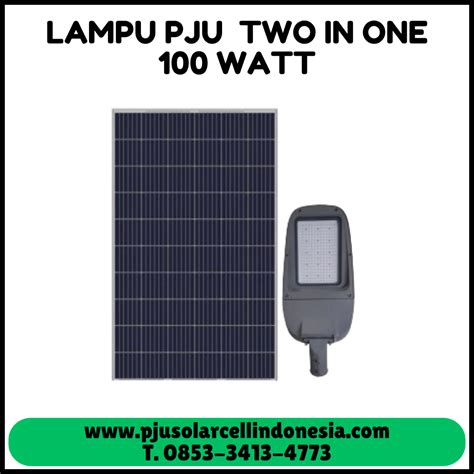 Pju Solar Cell All In One Watt Series Sl Mw Pjuts