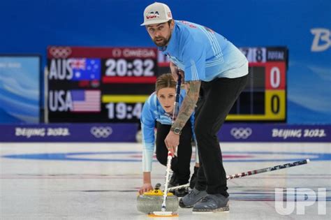 Photo Team Usa Compete In The Mixed Doubles Round Robin Session 1