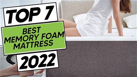 Top 7 Best Memory Foam Mattress In 2022 Youtube