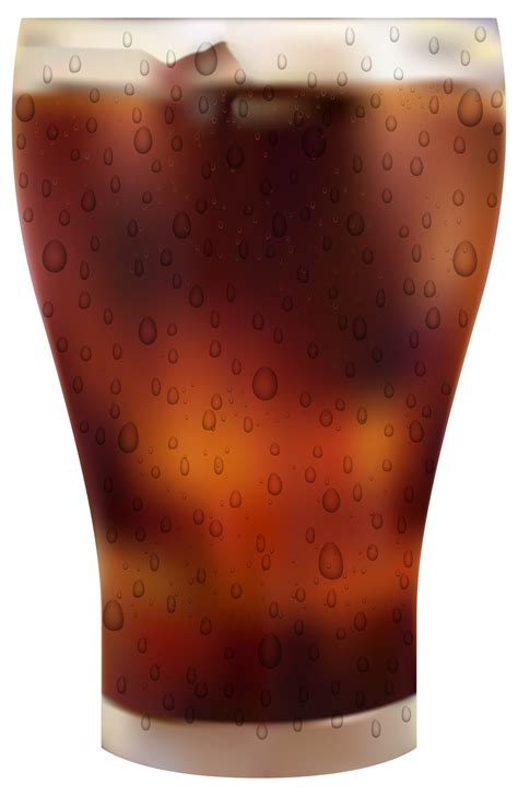 Cola Glas Mit Eis Png